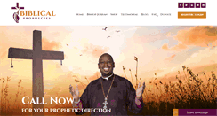 Desktop Screenshot of biblicalprophecies.net