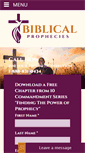 Mobile Screenshot of biblicalprophecies.net